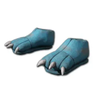 PUBG|Dinoland Mascot Feet (Blue)|Fast