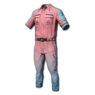 PUBG | Jiscar Jumpsuit (Pastel Red)