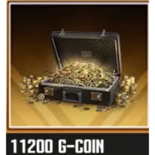 PUBG|11200 G-COIN CODE|Fast