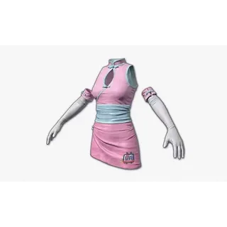 PUBG|Bilibili Pink Cloud Dress Permanent|Fast