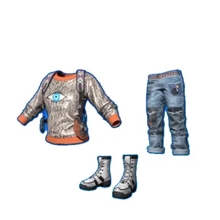 Burning Chicken Festival Outfit Set 4