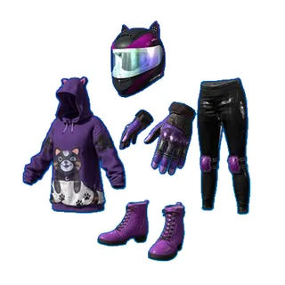 Purrple Periwinkle Set