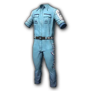 PUBG | Jiscar Jumpsuit (Pastel Blue) Permanent | Fast