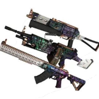 PUBG | Colorful Chaos Weapon Set 2 | Fast