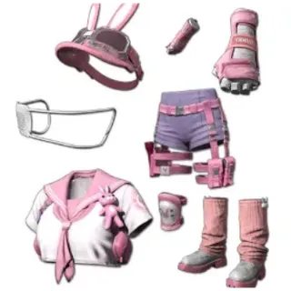 PUBG|BUNNY ACADEMY SAILOR SET|Fast