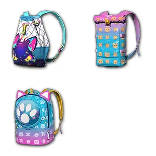 AIXLEFT'S GAMING CAT BACKPACK SET