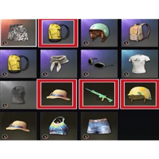 Pubg|Summer Trendy Treasure Chest Fast×8