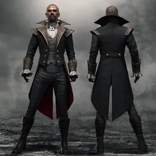 PUBG | DARK COUNT COSTUME SET