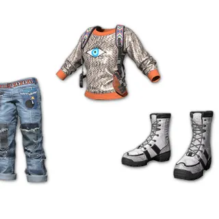 BURNING CHICKEN FESTIVAL OUTFIT SET 
