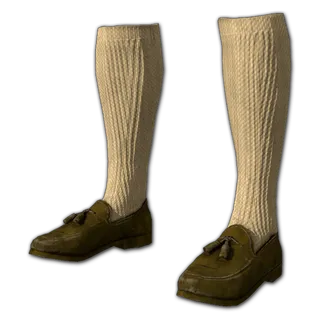 PUBG | Studious Loafers with Socks
