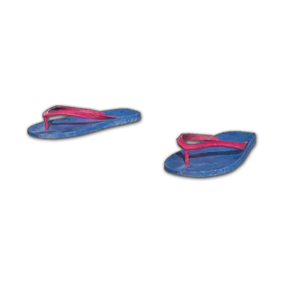 PUBG | Neon Flip-flops