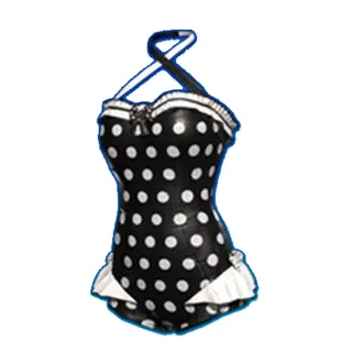 Polka Dot Swimsuit