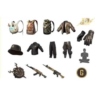 PUBG|LFLONG'S VIGOROUS SPIRIT MEGA BUNDLE|Fast