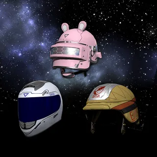 PUBG | BUNNY AERONAUTICS HELMET SET | Fast