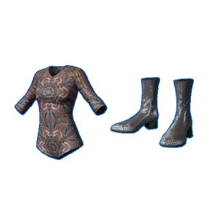 Burning Chicken Festival Outfit Set 1