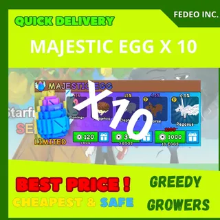 MAJESTIC EGG X 3