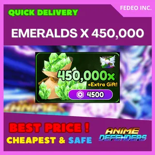 Anime Defenders EMERALDS