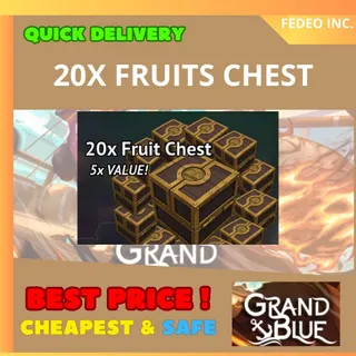 Grand Blue FRUITS CHEST X20