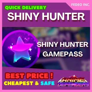 Anime Defenders SHINY HUNTER