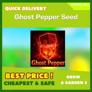 Ghost Pepper Seed 💥X5
