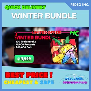 Anime Vanguards  winter bundle and mega winter