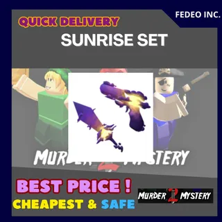 SUNRISE SET