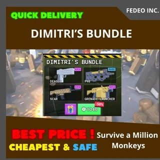 Survive a Million Monkeys DIMITRI’S BUNDLE