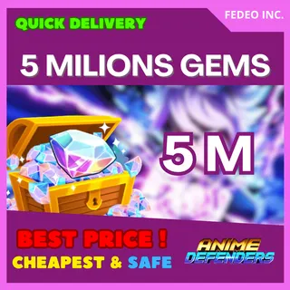 Anime Defenders Gems