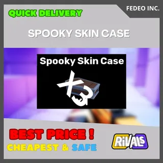 SPOOKY SKIN CASE X 3