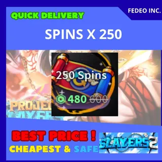 Slayers 2 SPINS X 250
