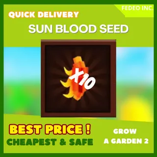 GAG2 SUN BLOOM SEED X 10 