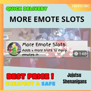 MORE EMOTE SLOTS