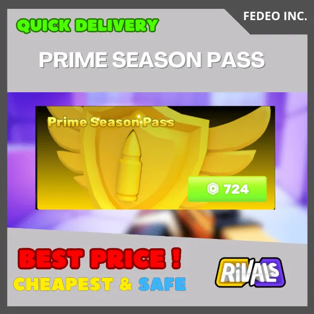Prime Pas Rivals RIVALS - Rivals Game Item - Gameflip