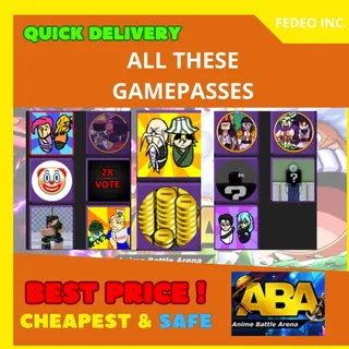 ALL THESE GAMEPASSES
