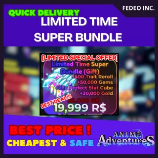 ANIME ADVENTURES  LIMITED TIME SUPER BUNDLE