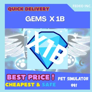  1B Gems 【PS99】