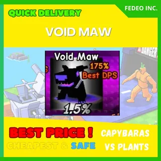 VOID MAW CAPYBARA VS PLANTS