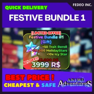 ANIME ADVENTURES FESTIVE BUNDLE 1