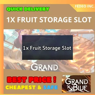 Grand Blue FRUIT STORAGE SLOT X1
