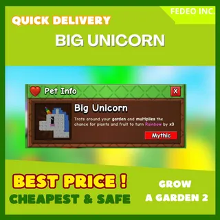 GAG2 Big Unicorn