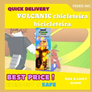 VOLCANIC chicleteira bicicleteira GAG2