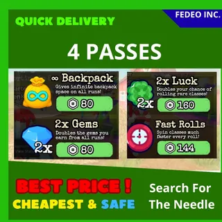 Search For The Needle 4 PASSES