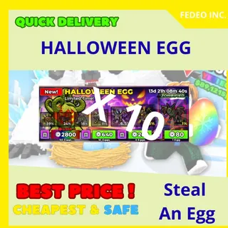 Steal an Egg HALLOWEEN EGG X 10