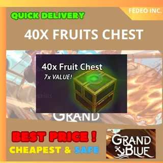FRUITS CHEST X40