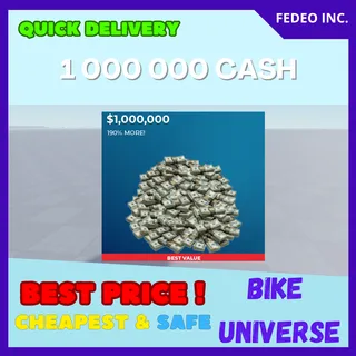 Bike Universe  1 000 000 CASH