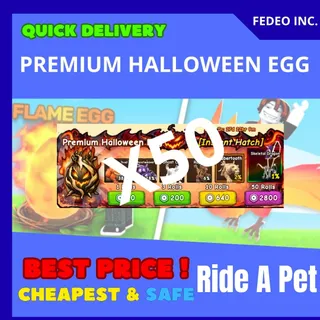 PREMIUM HALLOWEEN EGG 50 ROLLS