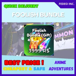 FOOLISH BUNDLE
