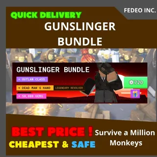 Survive a Million Monkeys GUNSLINGER BUNDLE