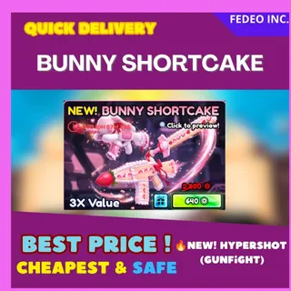 Hypershot BUNNY SHORTCAKE
