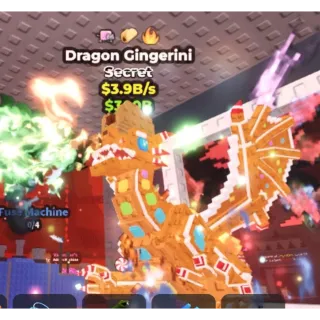 🔥 3 TRAITS!!! Dragon Gingerini 3.9B/s (Steal A Brainrot) 🐲